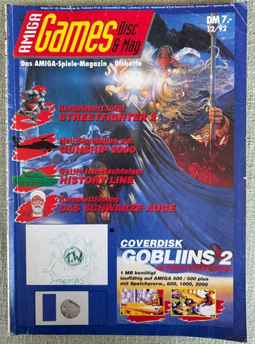 Amiga games heft - 12, 92