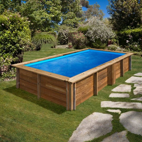 Holzpool lemon rechteckig - holzpool,