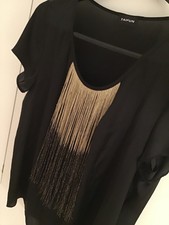 taifun satin bluse 42 schwarz