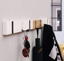 Hakenleiste Holz Wandgarderobe