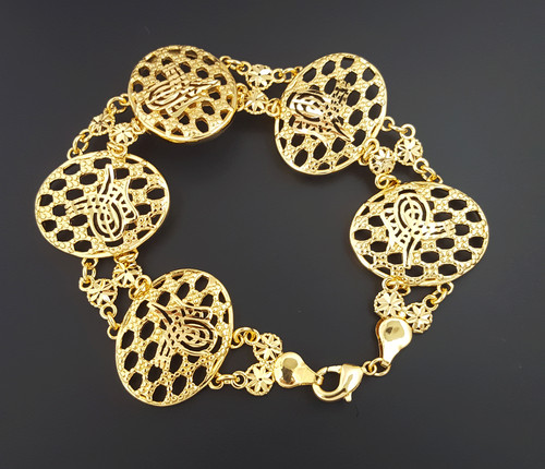 Tugra bileklik gold - tugra, 22