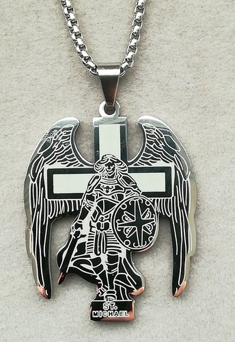 Erzengel michael anhänger mit - erzengel,