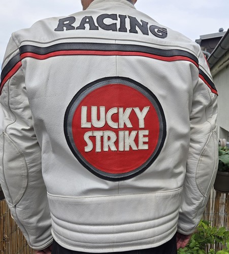 Motorrad jacke weiß lucky - motorrad,