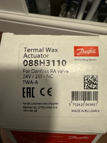Danfoss thermischer - 6x,