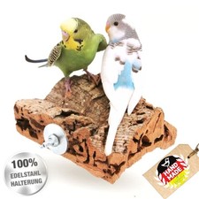 Korksitzbrett  Wellensittich
