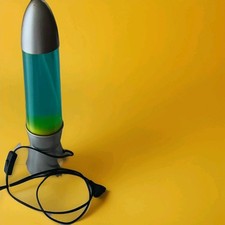 ORIGINAL LAVALAMPE ? GRÜN GELB 44cm E27 40W SEHR SELTEN BENUTZT SCHNÄPPCHEN ?