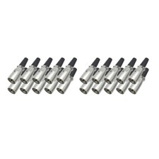 20x XLR Stecker 3-polig male