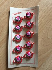 orig.DDR Zopfhalter/Zopfgummi's- Reste v.Hersteller, incl.n.Gummi's,80'er J 37-