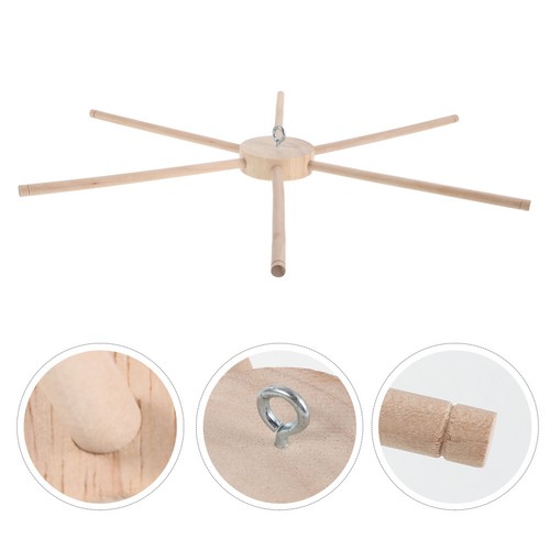 Windspielständer aus holz - windspielständer,