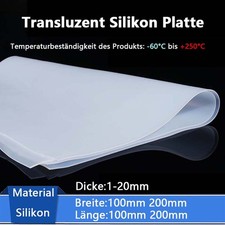 Silikon Platte Hochtemperatur
