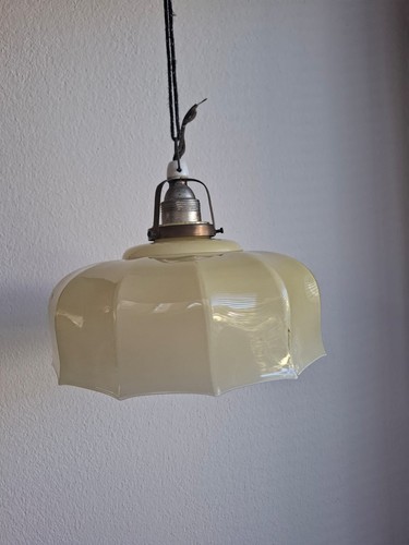 Vintage pendelleuchte mit - vintage, opal