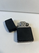Zippo Sturmfeuerzeug Black Matte Crackle Lighter (C23.3)