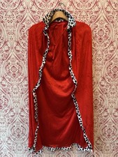 König Kostüm Verkleidung Prinz Umhang und Krone 2-teiliges Set 110 cm Länge