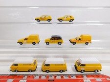 8x Wiking H0 1:87 Modell VW Post: Golf + Caddy + Kübelwagen etc NEUW #DG92-0,5