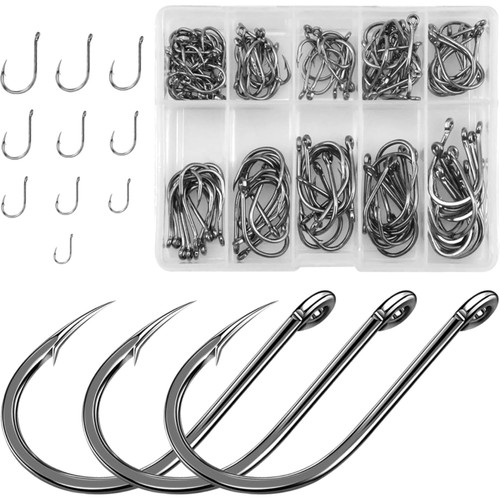 Angelhaken set 100 - angelhaken,