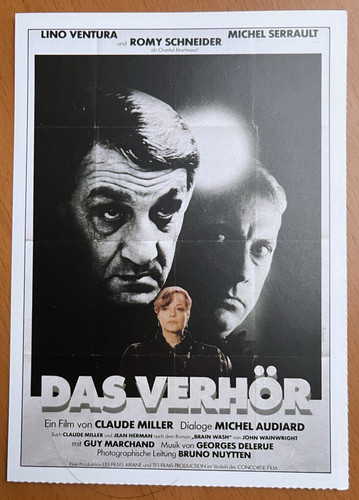 Das verhör filmkarte - -,