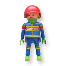Playmobil Figur Mann Rennfahrer Go-Kart Anzug Sport Rennen Motorsport Auto