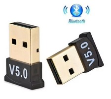 USB BLUETOOTH 5.0 ADAPTER  WIRELESS TRANSMITTER EMPFÄNGER DONGLE RECEIVER STICK