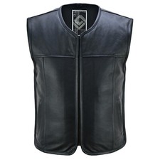 Motorrad Rockerweste Chopper Lederweste Kutte  Biker Clubweste Motorrad Weste