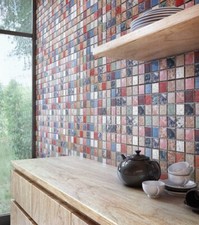 Handmuster Keramik Mosaik
