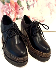 💙 Damen Plateau Halbschuhe