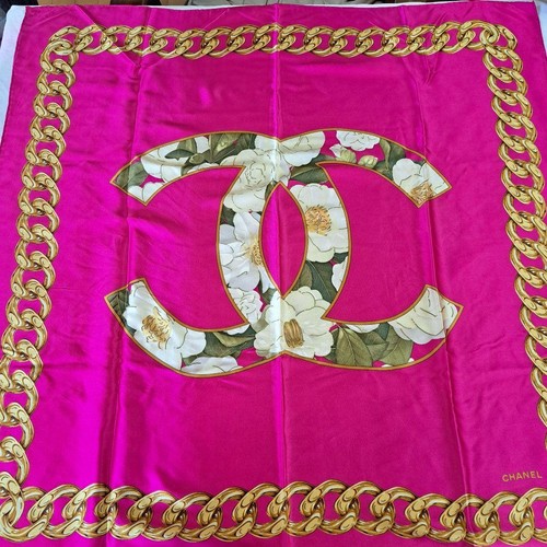 Chanel seidentuch blumenmuster - seidentuch,