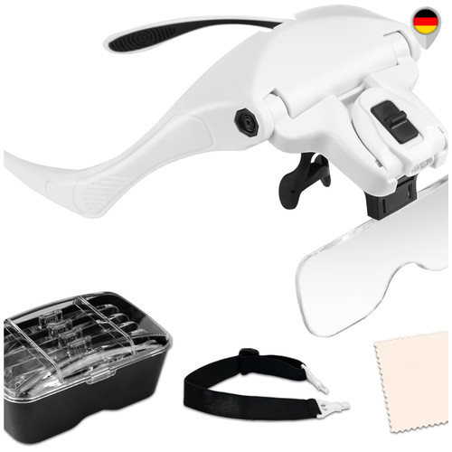 Lupenbrille mit led - mit, 5