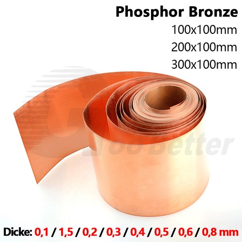 Zuschnitt phosphor bronze - phosphor,
