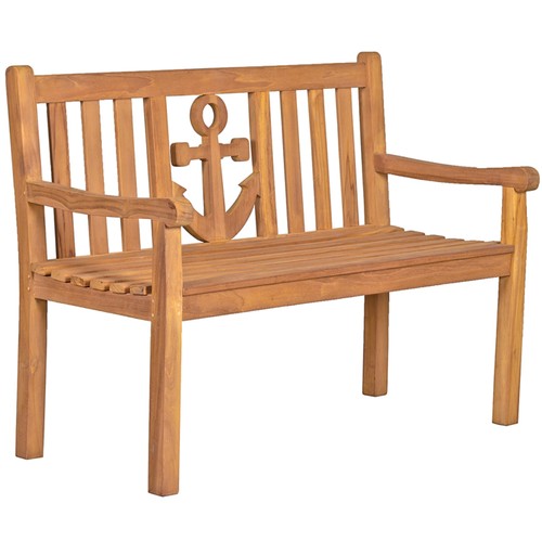 Gartenbank anker teak - 120, cm