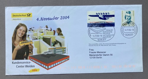 Deutsche post philatelie - deutsche, brief