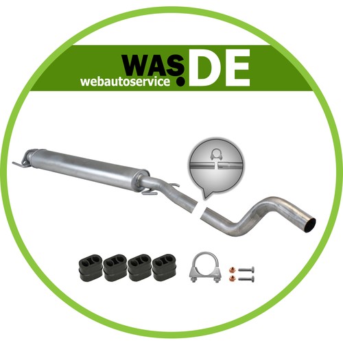 Mittelschalldämpfer opel - mittelschalldämpfer,