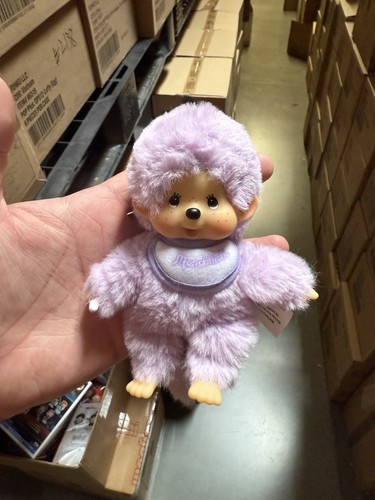 Monchhichi colors purple plush - purple,
