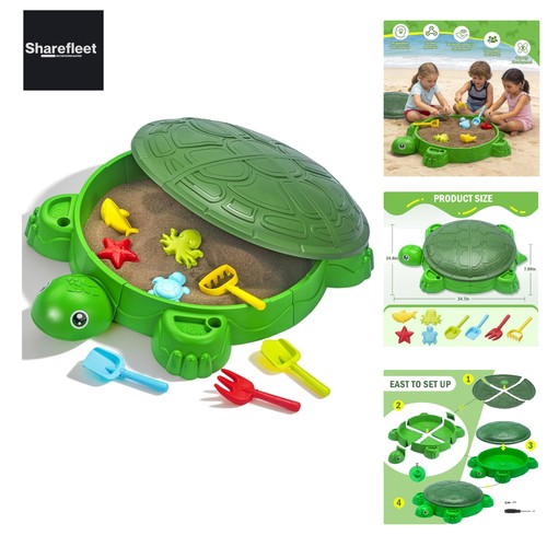 Schildkrötensandkasten mit