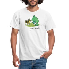 Janosch Frosch Tigerente Kuss Männer T-Shirt