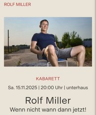 ROLF MILLER 15.11.25 UNTERHAUS MAINZ