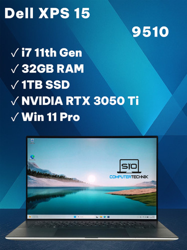 Dell xps 9510 - dell, intel