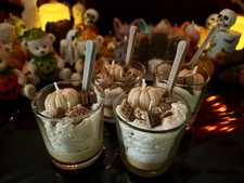 Handmade Duftkerzen Pumpkin Dessert