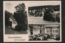(56) 1 Ak von Hetzdorf Kr. Mittelsachsen , Bergschlößchen , ungel. 1972