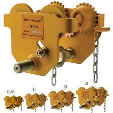 XXL-Haspelfahrwerk Hub:3m Tragkraft 500kg - 3000kg für  große Flanschbreiten