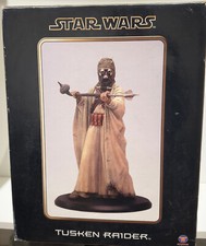 STAR WARS ATTAKUS TUSKEN RAIDER STATUE FIGURE