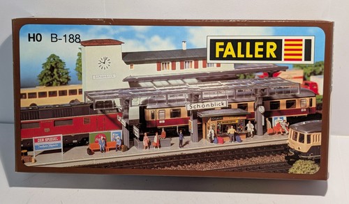 Faller 188 bahnsteig mit - h0, b-188