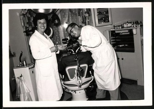 Fotografie zahnarzt patient - fotografie,