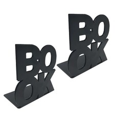  2 Pieces Buchstützen Schwer