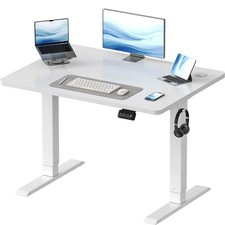 Höhenverstellbarer Schreibtisch Stehtisch Elektrisch 100x60 Memory Standing Desk