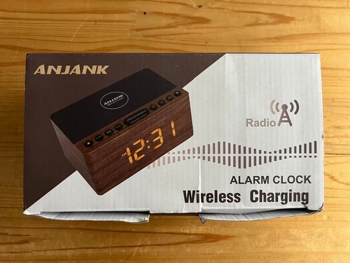 Digital led radiowecker - digital-led-radiowecker, holz