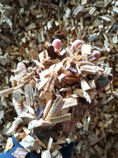 Deko grobe Hackschnitzel