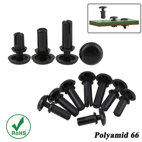 Schwarz polyamid kunststoff - schwarz,
