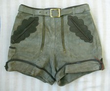 GRAUE LEDERHOSE - PFADFINDER -