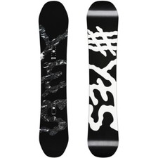 YES Basic Herren Snowboard All Mountain Freestyle Freeride Twin Schwarz 2025 NEU