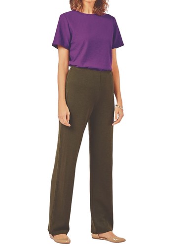 Damenhose lily ella oliv - damenhose,